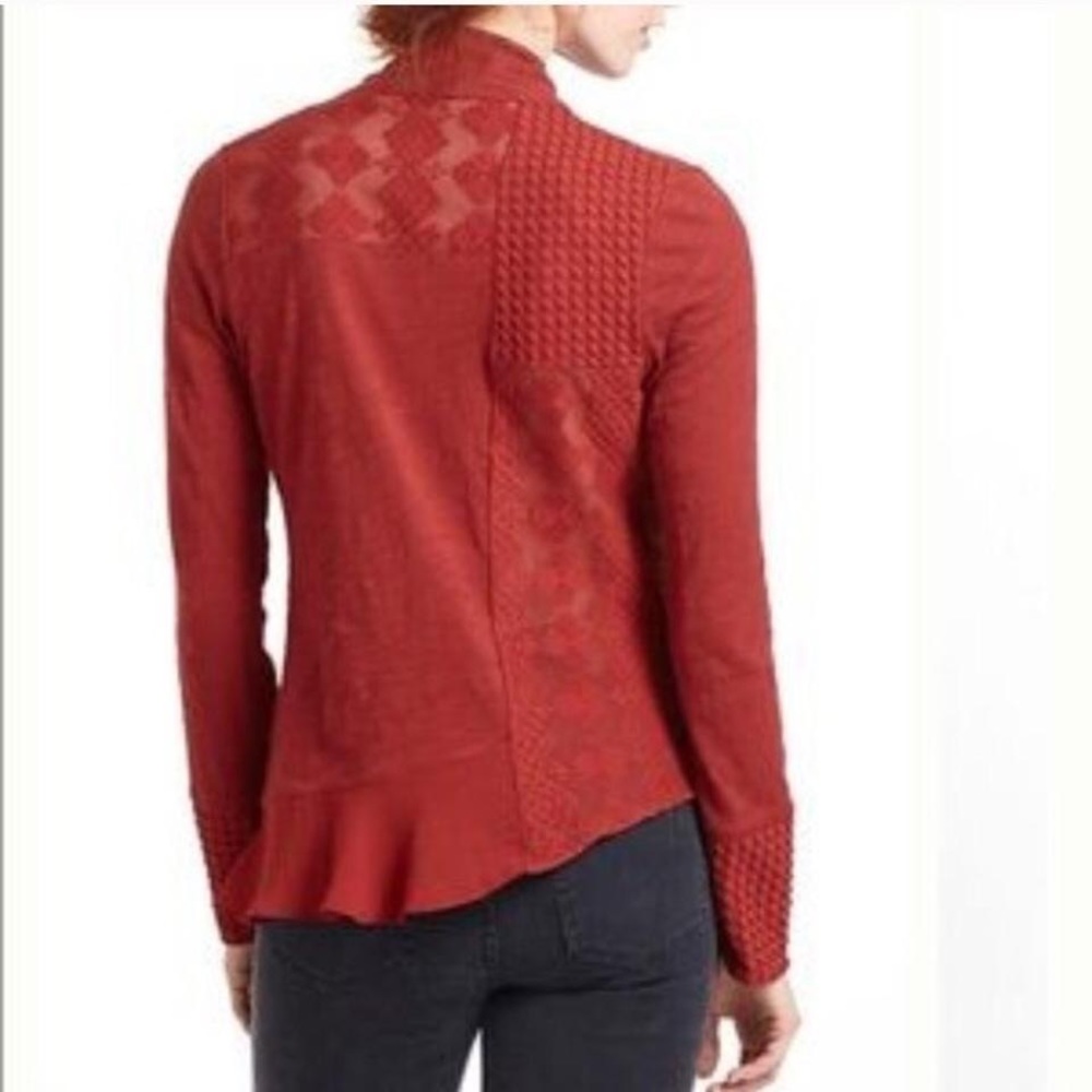 Meadow rue Anthropologie paso double cardigan NWT - Picture 3 of 8